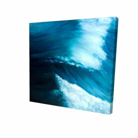 FONDO 16 x 16 in. Unleashed Sea-Print on Canvas FO2774526